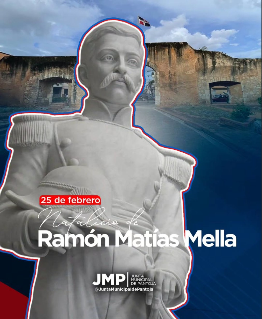 Hoy conmemoramos el natalicio de Matías Ramón Mella