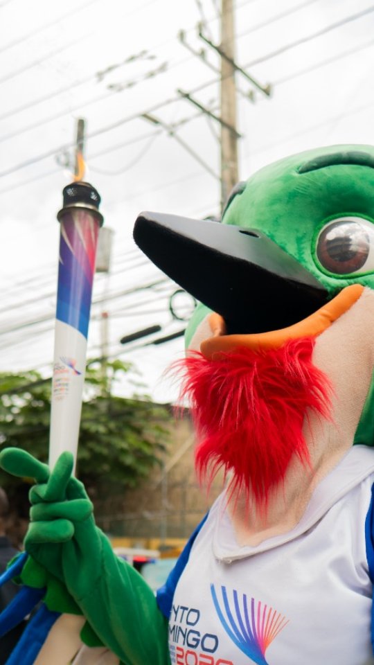 La Antorcha de los XXV Juegos Centroamericanos llega a Pantoja con gran entusiasmo
